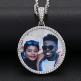 Custom Moissanite Photo Pendants – Personalize Your Memories in Ice