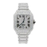 Luxury Bust Down Watch – Moissanite Edition