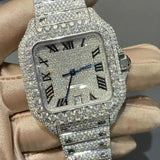 Luxury Bust Down Watch – Moissanite Edition