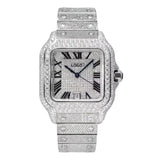 Luxury Bust Down Watch – Moissanite Edition