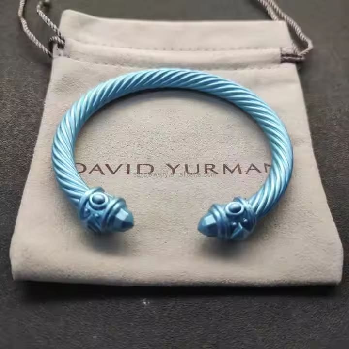 Bold Cable Bangle - 5MM Collection