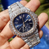Luxury Moissanite Iced-Out Watch – Retta Exclusive