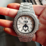 Luxury Moissanite Iced-Out Watch – Retta Exclusive