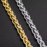 5mm-7mm Moissanite Bracelet Collection – Gold & White Gold