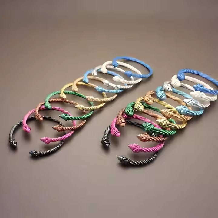 Bold Cable Bangle - 5MM Collection