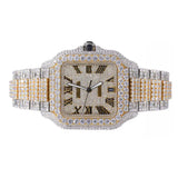 Luxury Bust Down Watch – Moissanite Edition