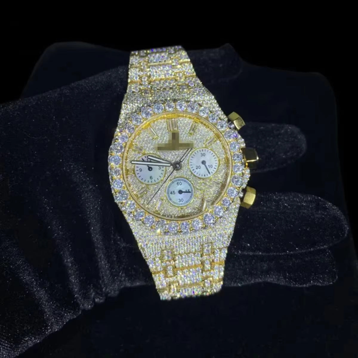 Luxury Moissanite Bust Down Watch – Retta Collection