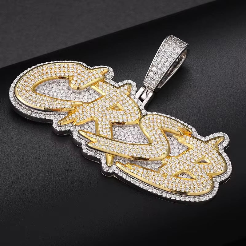 Custom Moissanite Letter & Pendant Charms