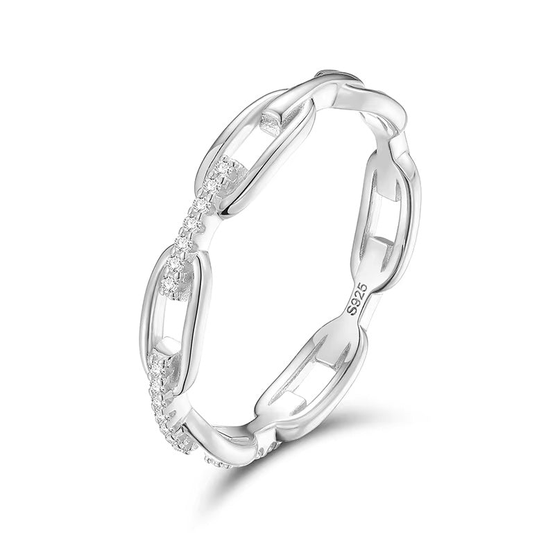 VVS Moissanite Cluster Ring – 925 Sterling Silver | Sizes 7–12