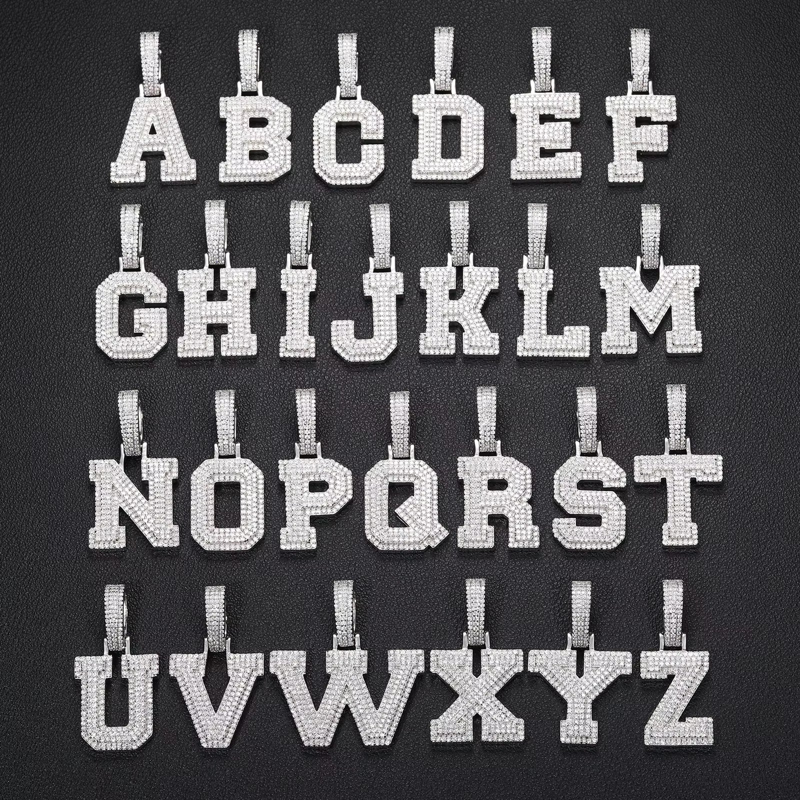 Custom Moissanite Letter & Pendant Charms