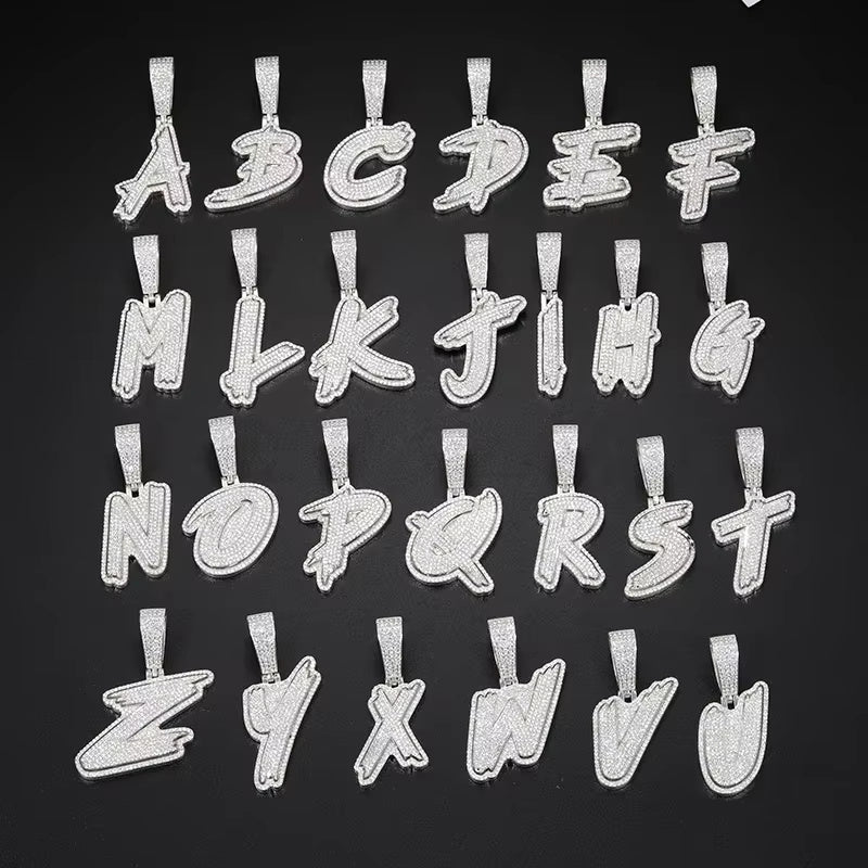Custom Moissanite Letter & Pendant Charms