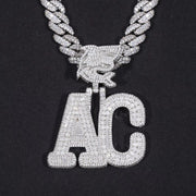 Custom Moissanite Letter Pendants – Designed Just for You