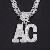 Custom Moissanite Letter Pendants – Designed Just for You