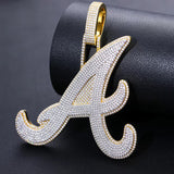 Custom Moissanite Letter Pendants – Designed Just for You