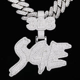 Custom Moissanite Letter Pendants – Designed Just for You