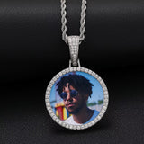 Custom Moissanite Photo Pendants – Personalize Your Memories in Ice