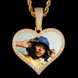 Custom Moissanite Photo Pendants – Personalize Your Memories in Ice