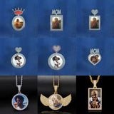 Custom Moissanite Photo Pendants – Personalize Your Memories in Ice