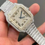 Luxury Bust Down Watch – Moissanite Edition
