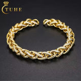 5mm-7mm Moissanite Bracelet Collection – Gold & White Gold