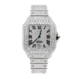 Luxury Bust Down Watch – Moissanite Edition