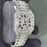 Luxury Bust Down Watch – Moissanite Edition