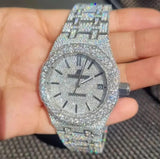 Luxury Moissanite Bust Down Watch – Retta Collection