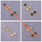 Clover Laser-Cut Bracelet – Luxe Shine, Everyday Charm