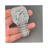 Luxury Bust Down Watch – Moissanite Edition