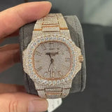 Luxury Moissanite Iced-Out Watch – Retta Exclusive
