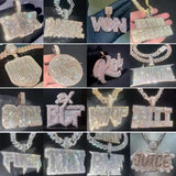Custom Moissanite Letter Pendants – Designed Just for You