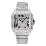 Luxury Bust Down Watch – Moissanite Edition