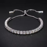 VVS Moissanite Adjustable Tennis Bracelet