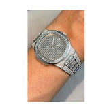 Luxury Moissanite Iced-Out Watch – Retta Exclusive