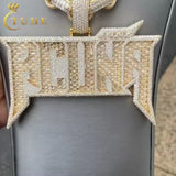 Custom Moissanite Letter Pendants – Designed Just for You