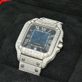 Luxury Bust Down Watch – Moissanite Edition