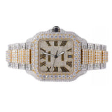 Luxury Bust Down Watch – Moissanite Edition