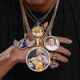 Custom Moissanite Photo Pendants – Personalize Your Memories in Ice