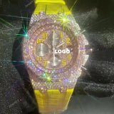 Luxury Moissanite Bust Down Watch – Retta Collection