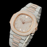 Luxury Moissanite Iced-Out Watch – Retta Exclusive