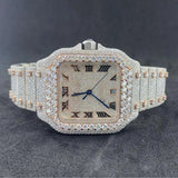 Luxury Bust Down Watch – Moissanite Edition