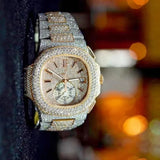 Luxury Moissanite Iced-Out Watch – Retta Exclusive