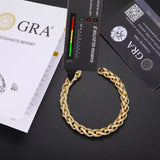 5mm-7mm Moissanite Bracelet Collection – Gold & White Gold
