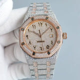 Luxury Moissanite Bust Down Watch – Retta Collection