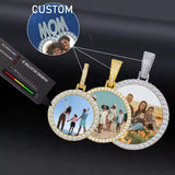 Custom Moissanite Photo Pendants – Personalize Your Memories in Ice