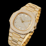 Luxury Moissanite Iced-Out Watch – Retta Exclusive