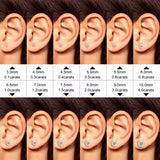Brilliant VVS Halo Stud Earrings – Moissanite Shine That Speaks for Itself
