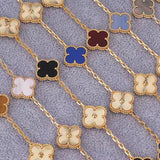 Clover Laser-Cut Bracelet – Luxe Shine, Everyday Charm