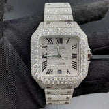 Luxury Bust Down Watch – Moissanite Edition