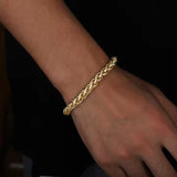 5mm-7mm Moissanite Bracelet Collection – Gold & White Gold